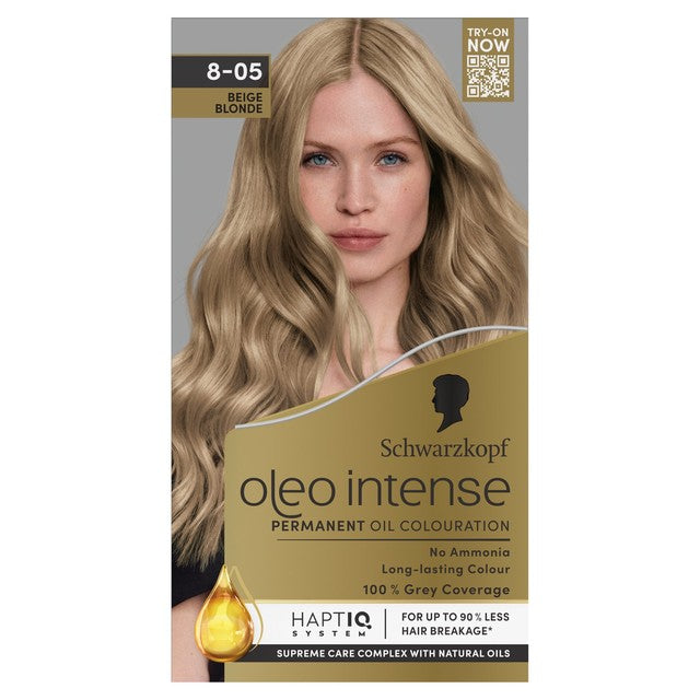 Schwarzkopf hair colour Beige Blonde 8-05 115ml (British brand)