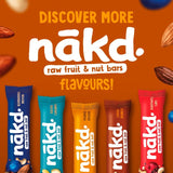 Nakd Cocoa Orange snack bars multipack 4 x 35g, imported from the UK