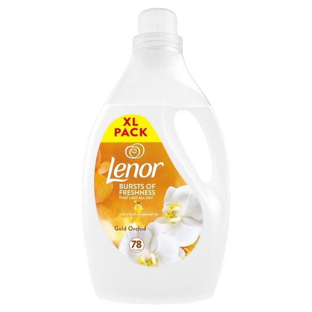 Lenor Gold Orchid fabric conditioner 2574ml, UK version