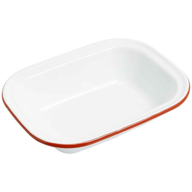 Marks & Spencer Enamel Pie Dish White 28cm - British product