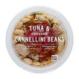 M&S dressed tuna and cannellini beans salad pot with lemon and chilli dressing 140g, imported from the UK