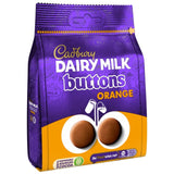 Cadbury orange chocolate buttons 100g - British product