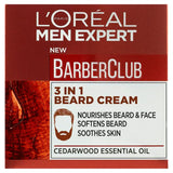 3-in-1 Beard Cream with Cedarwood Essential Oil 50ml