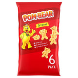 Pom-Bear Ready Salted Teddy Shaped Crisps Multipack 6 x 13g, imported from the UK