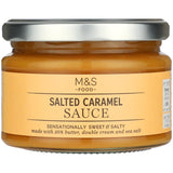 M&S salted caramel dessert sauce 260g, imported from the UK