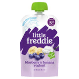 Little Freddie blueberry banana yoghurt baby food 100g, UK version