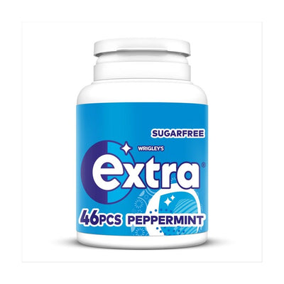 Wrigley's Extra Peppermint Sukkerfri Tyggegummi 64g Flaske