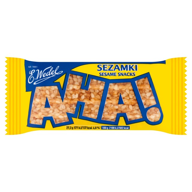 E.Wedel sesame snack 27g (British brand)