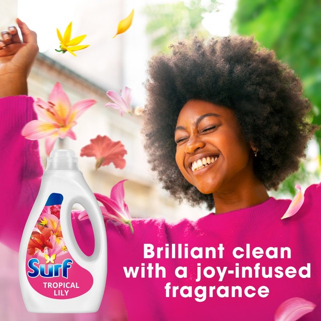 Surf laundry washing liquid Tropical Lily 2565ml (British brand)