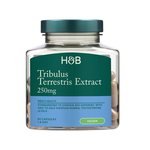 Holland & Barrett Tribulus Terrestris Extract 250mg 90 capsules, UK version