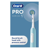 Oral-B Pro 1 Cross Action Blue electric toothbrush, imported from the UK