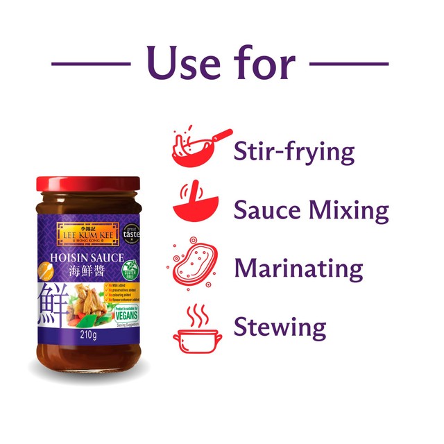 Lee Kum Kee hoisin sauce 210g, UK version