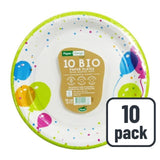 Paper+Design Bio Balloons paper plates 22cm - British product