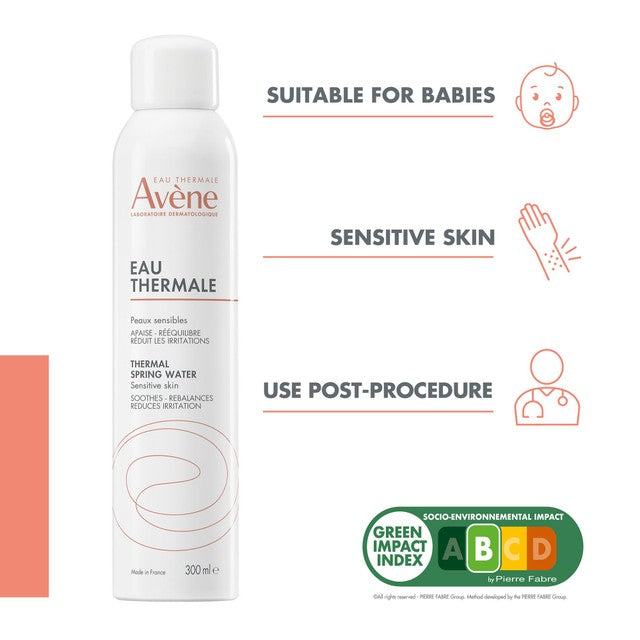 Avène Thermal Spring Water Spray for Sensitive Skin 300ml - British product