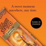 St Pierre vanilla custard brioche swirls 6 pack (British brand)