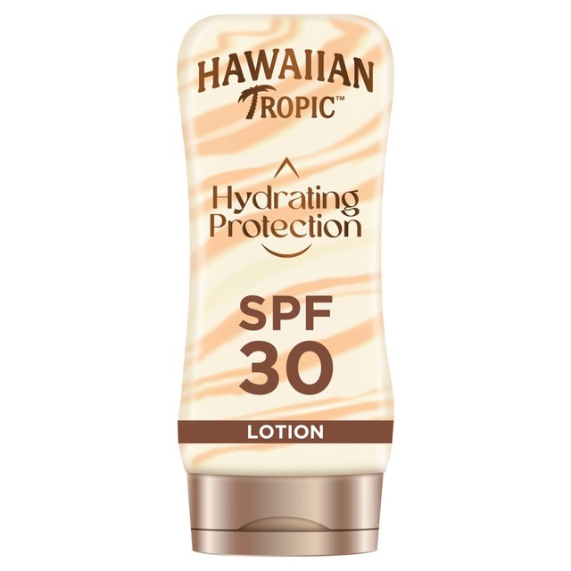 Hawaiian Tropic hydrating sun protection lotion SPF 30 180ml, UK version