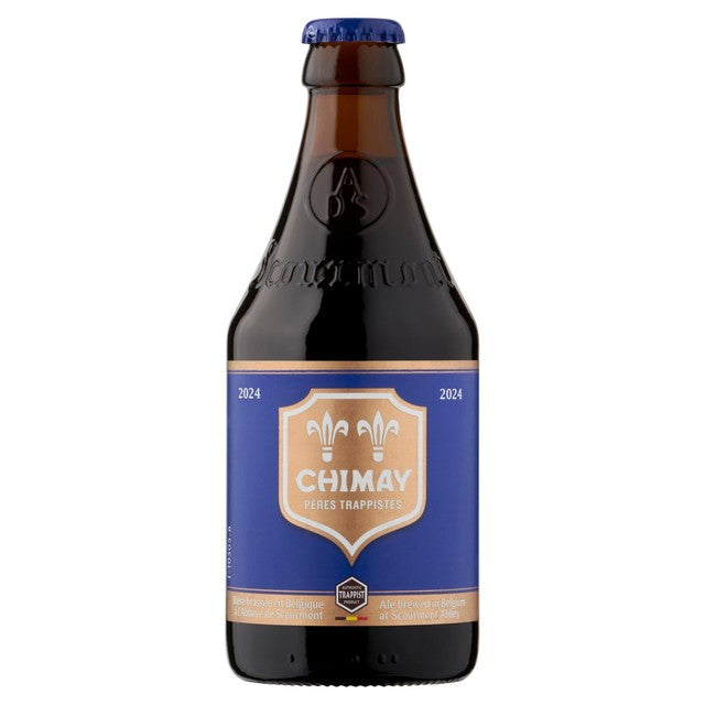 Chimay Blue beer 330ml - British product