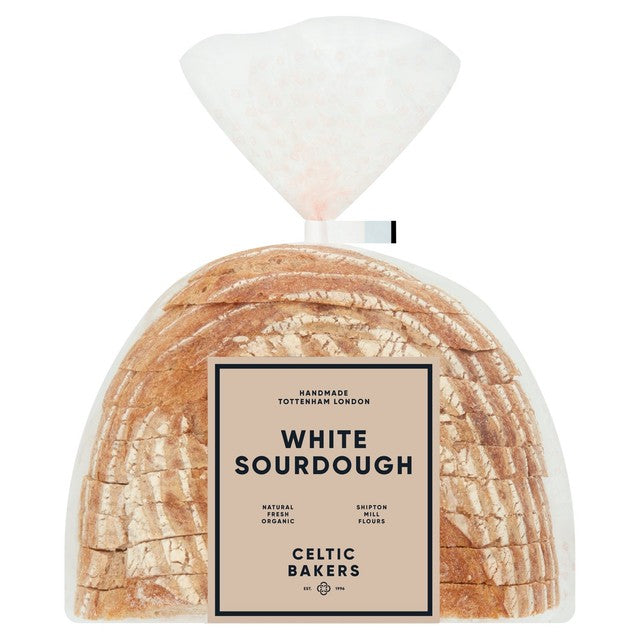 Celtic Bakers Organic White Sourdough 500g - British product