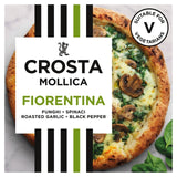 Crosta Mollica Fiorentina sourdough pizza with mushrooms and spinach 443g - British product