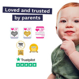 Pura Size 2 disposable nappies, imported from the UK