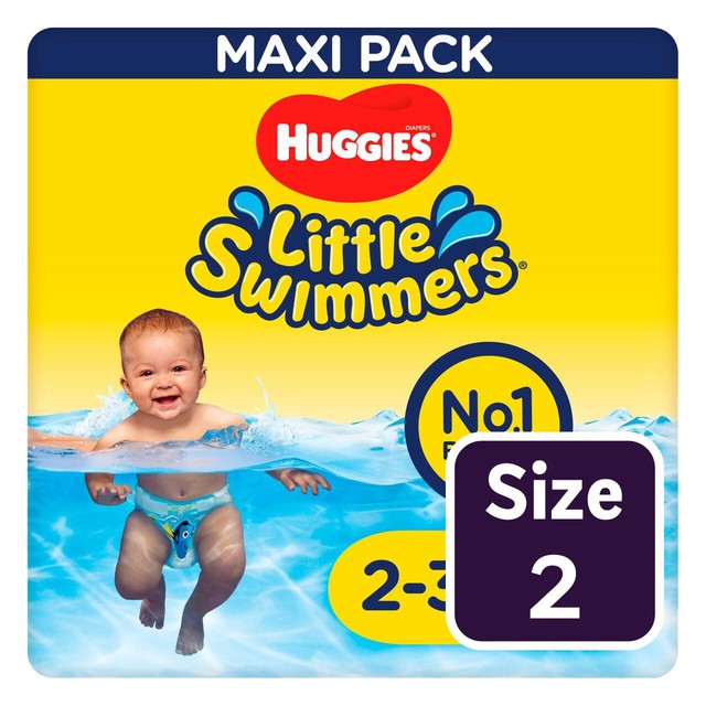 Huggies Little Swimmers baby swim nappies Size 2-3, UK version
