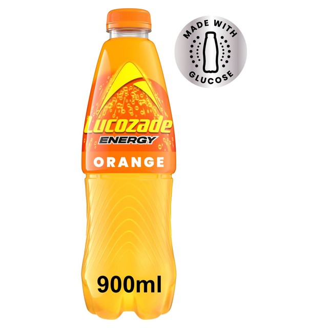 Lucozade orange energy drink 900ml, UK version