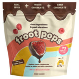Froot Pops raspberry chocolate coated frozen fruit 220g - British product