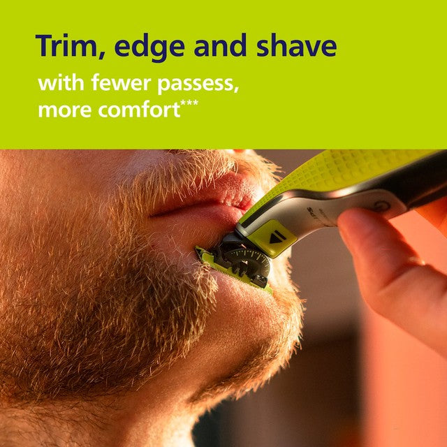 Philips OneBlade 360 Flex replacement blade, imported from the UK