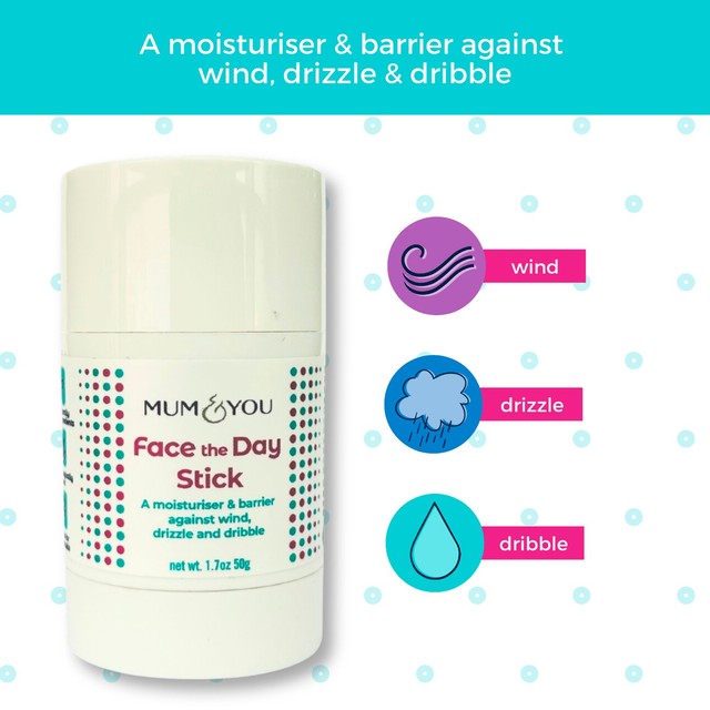 Mum & You Face The Day Moisture Barrier Stick 50g, imported from the UK