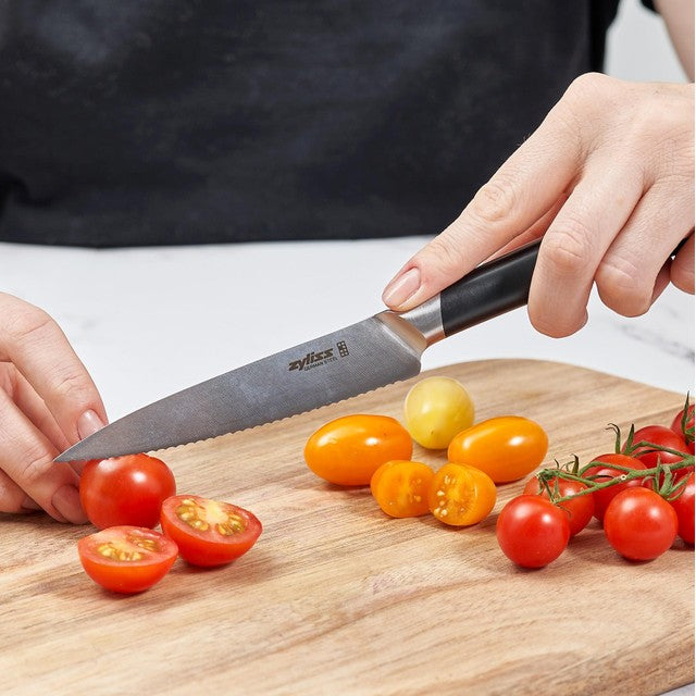 Zyliss serrated paring knife 11.5cm (British brand)