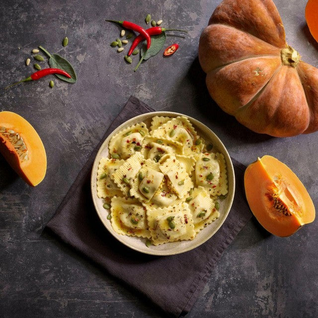 Dell' Ugo Roasted Pumpkin and Pinenut Ravioli 250g - British product