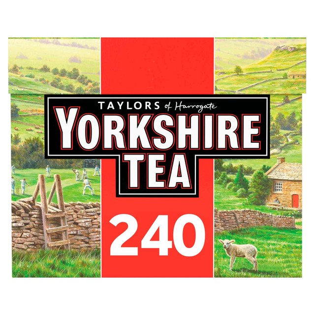 Yorkshire Tea black tea bags 240 teabags (British brand)