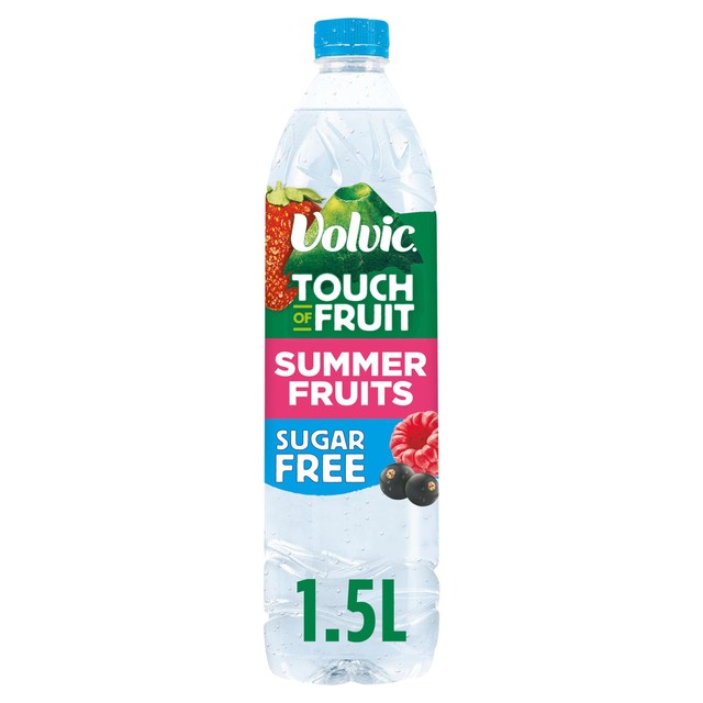 Volvic summer fruits flavoured water 1.5L (British brand)