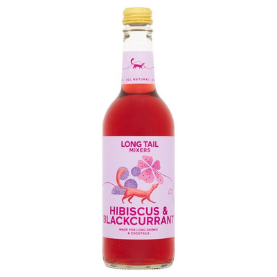 Long Tail Mixers Hibiscus & Blackcurrant Mixer 500ml