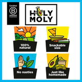 Holy Moly Smashed Avocado Dip 3 x 57g, UK version