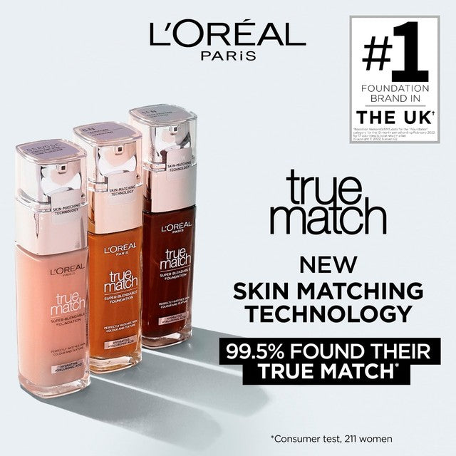 L'Oreal True Match Foundation 6N Honey 30ml, UK version