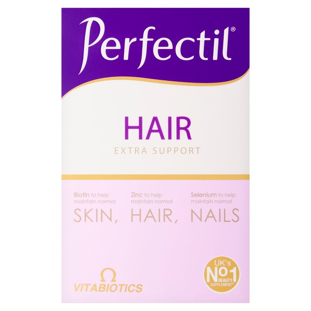 Vitabiotics Perfectil Plus Skin, Hair and Nails supplement tablets 60 tablets (British brand)