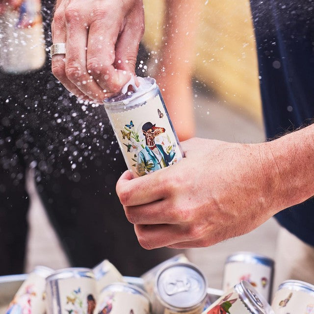 The Uncommon English Bubbly White Wine Cans Multipack
