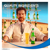 Peroni Nastro Azzurro 0% alcohol-free beer 12x330ml bottles, imported from the UK