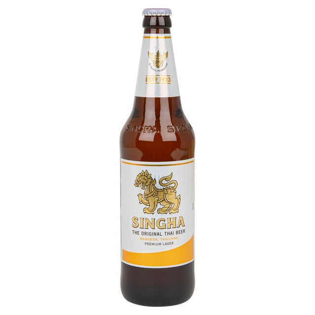 Singha Premium Thai Lager 630ml (British brand)