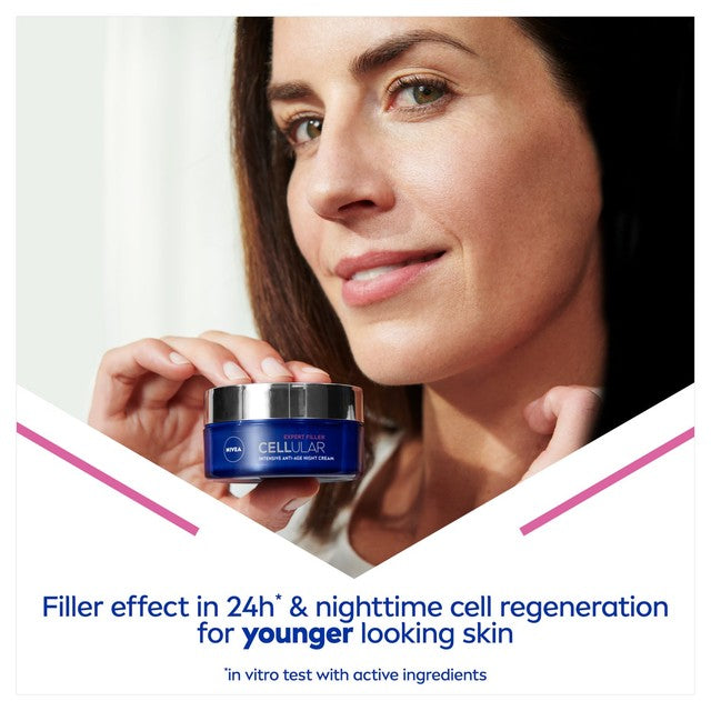 NIVEA Anti-Age Night Cream 50ml, imported from the UK