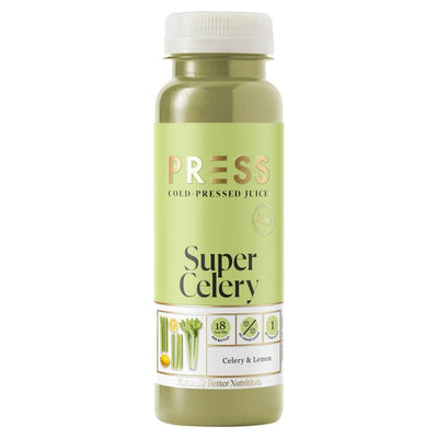 Press Super Celery Cold Pressed Vegetable Juice with Lemon 250ml