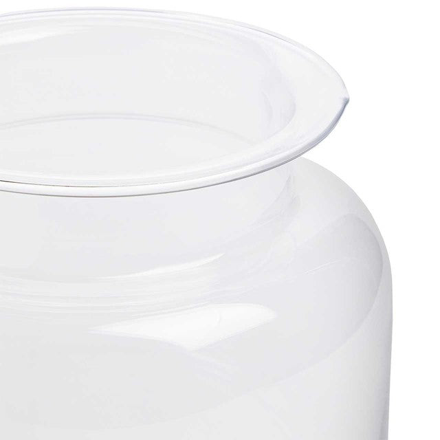 M&S clear apothecary flower vase 22cm, imported from the UK