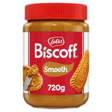 Lotus Biscoff Smooth Spread 720g, imported from the UK