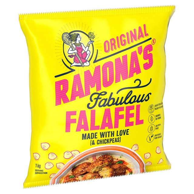 Ramona's Kitchen Original Falafel 500g, imported from the UK