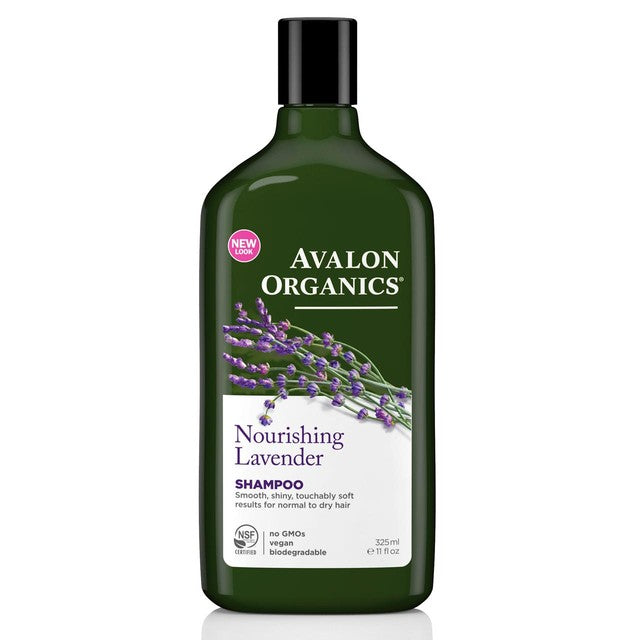 Avalon Organic Lavender Nourishing Shampoo 325ml - British product