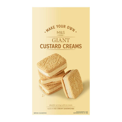 M&S Giant Custard Cream Make Your Own Biscuits 240g