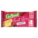 Go Ahead Cherry Crispy Fruit Slices Snack Bars Multipack 4 x 436g
