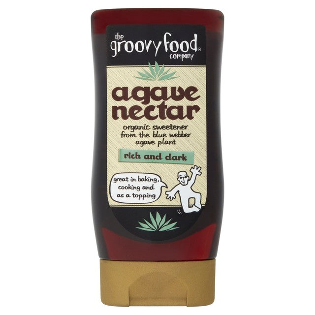The Groovy Food Co Rich & Dark Agave Nectar 250g, UK version