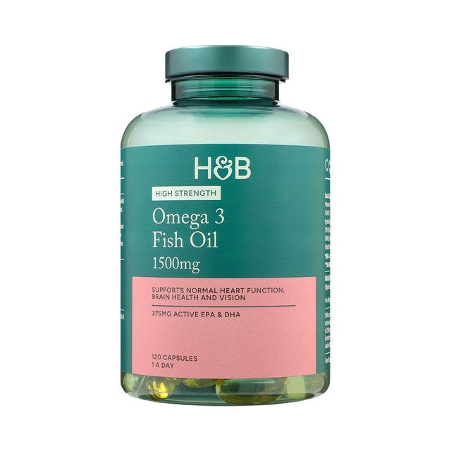 Holland & Barrett Omega 3 Fish Oil 120 capsules, UK version